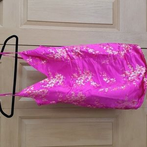 Lulus Pink and Gold Mini Dress